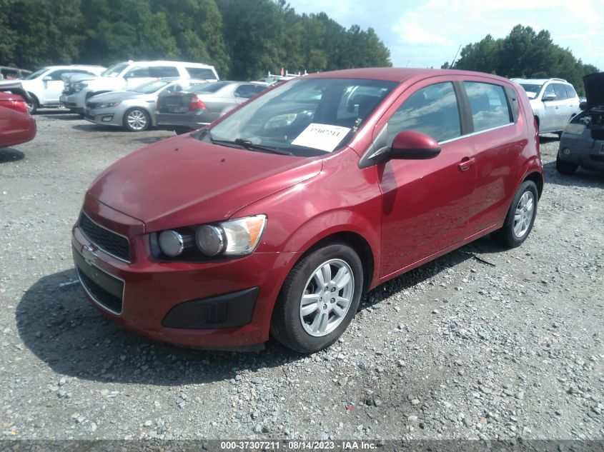 2014 CHEVROLET SONIC LT - 1G1JC6SH3E4104699