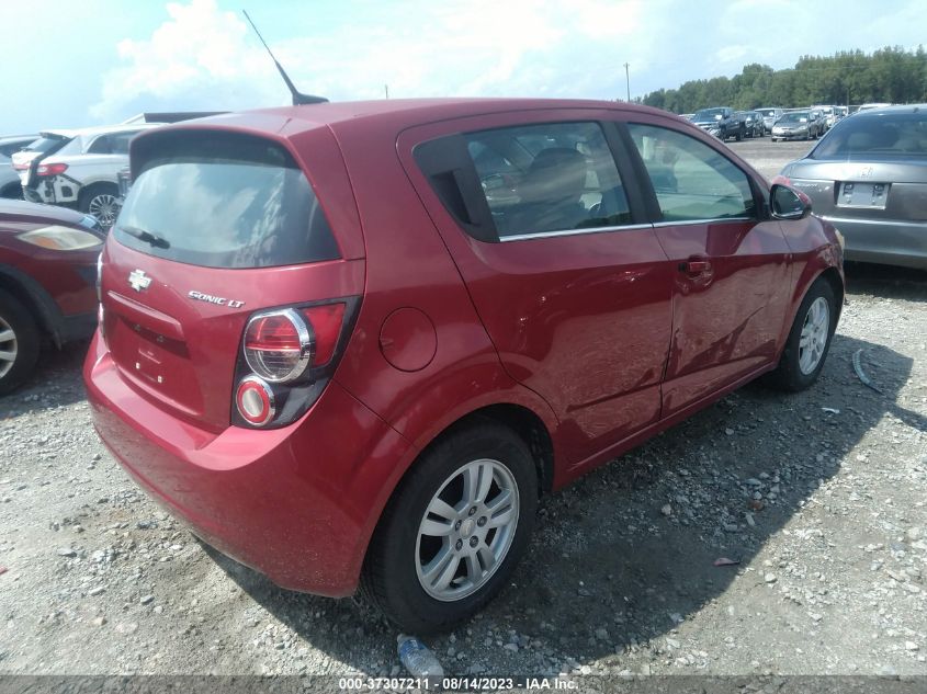 2014 CHEVROLET SONIC LT - 1G1JC6SH3E4104699