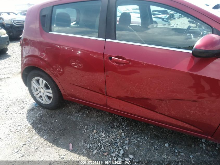 2014 CHEVROLET SONIC LT - 1G1JC6SH3E4104699