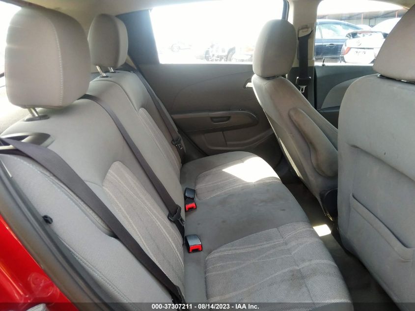 2014 CHEVROLET SONIC LT - 1G1JC6SH3E4104699