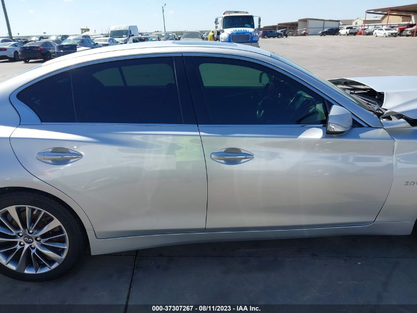 2018 INFINITI Q50 3.0T LUXE - JN1EV7AP8JM360481