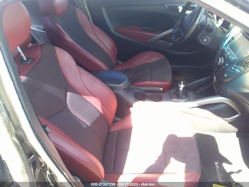2014 HYUNDAI VELOSTER TURBO - KMHTC6AE4EU199955