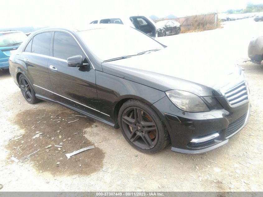 WDDHF9BB0DA696224 2013 MERCEDES-BENZ E-CLASS, photo no. 1