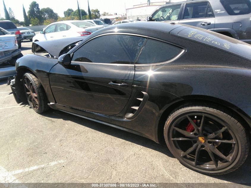 2017 PORSCHE 718 CAYMAN S - WP0AB2A84HS285915