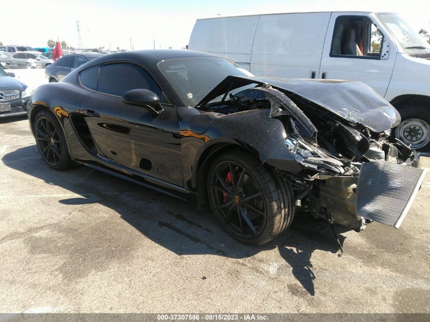 2017 PORSCHE 718 CAYMAN S - WP0AB2A84HS285915