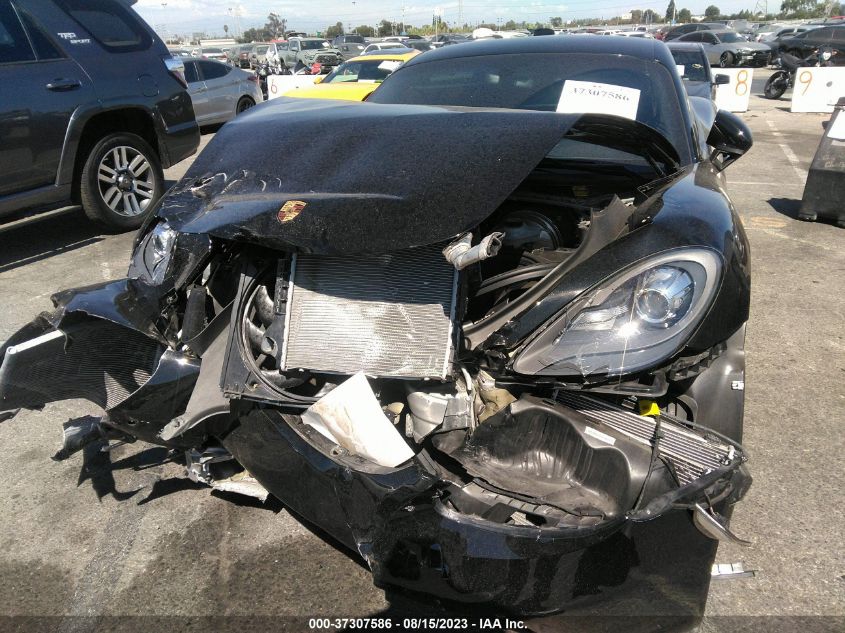2017 PORSCHE 718 CAYMAN S - WP0AB2A84HS285915