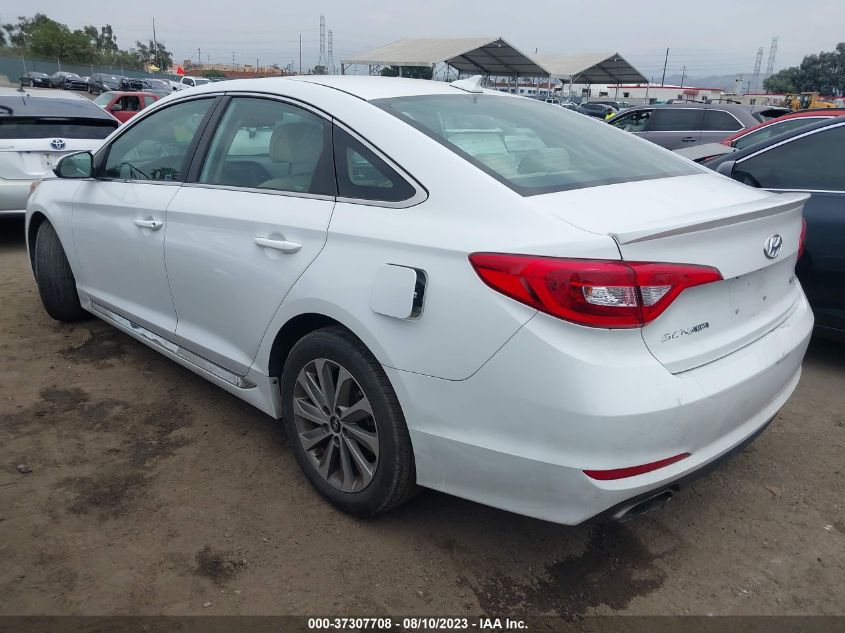 2017 HYUNDAI SONATA SPORT - 5NPE34AF4HH439434
