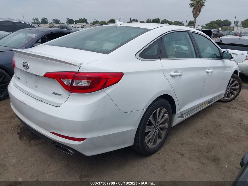 2017 HYUNDAI SONATA SPORT - 5NPE34AF4HH439434
