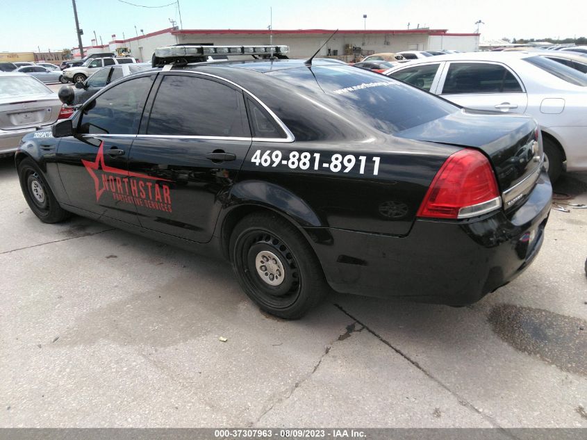 2013 CHEVROLET CAPRICE POLICE PATROL POLICE 6G1MK5U32DL825695