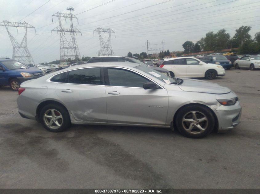 2016 CHEVROLET MALIBU LS - 1G1ZB5ST2GF292790