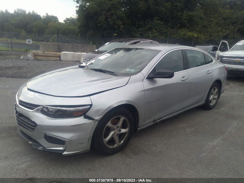 2016 CHEVROLET MALIBU LS - 1G1ZB5ST2GF292790