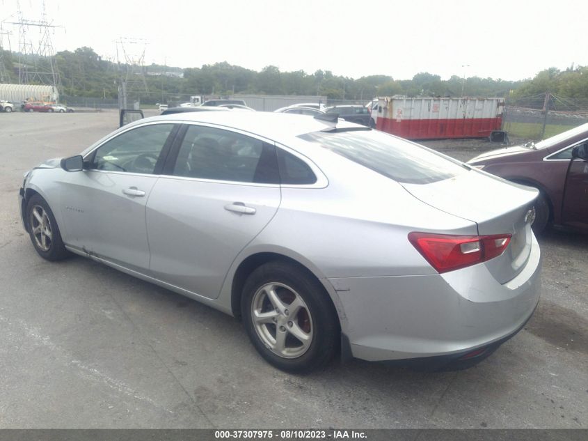 2016 CHEVROLET MALIBU LS - 1G1ZB5ST2GF292790