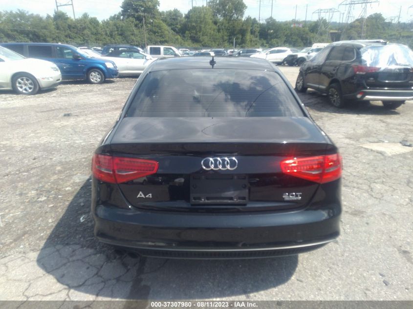 2016 AUDI A4 PREMIUM PLUS - WAUFFAFL9GN001447