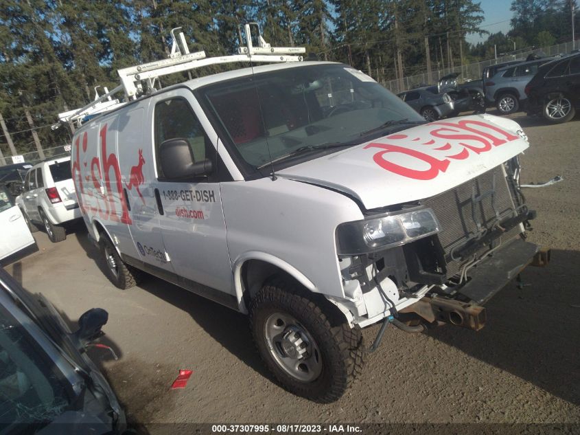 2019 CHEVROLET EXPRESS CARGO VAN - 1GCWGAFG0K1178780