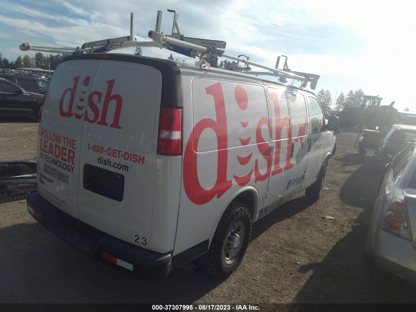 2019 CHEVROLET EXPRESS CARGO VAN - 1GCWGAFG0K1178780