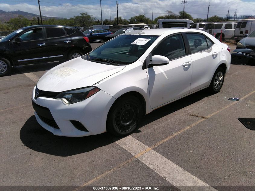 2015 TOYOTA COROLLA L/LE/S/S PLUS/LE PLUS - 5YFBURHE8FP358415