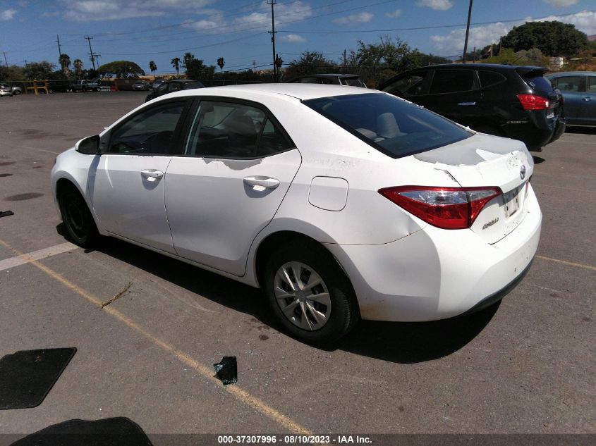 2015 TOYOTA COROLLA L/LE/S/S PLUS/LE PLUS - 5YFBURHE8FP358415