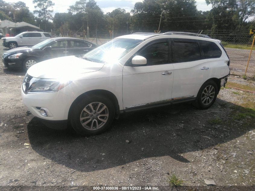 2014 NISSAN PATHFINDER SL - 5N1AR2MN6EC720867