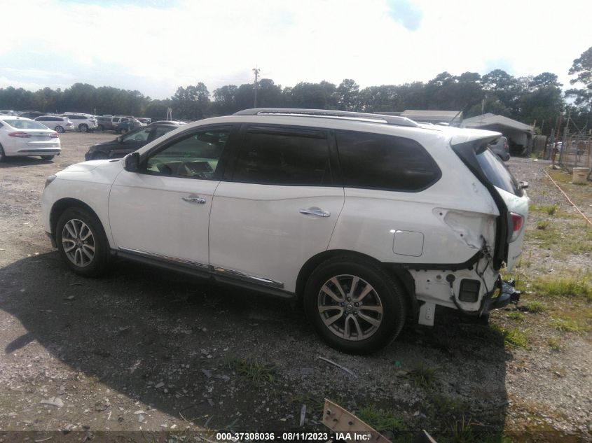 2014 NISSAN PATHFINDER SL - 5N1AR2MN6EC720867