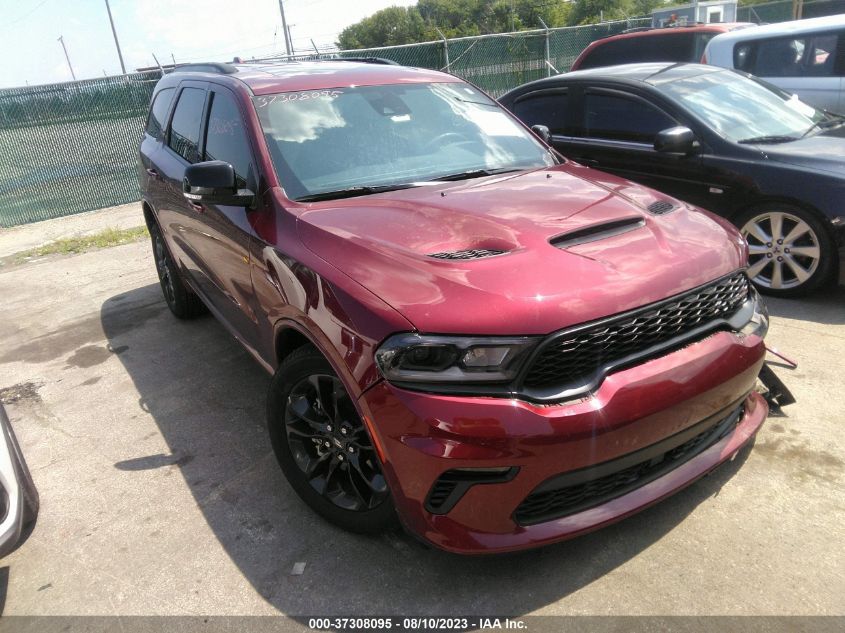 2022 DODGE DURANGO GT - 1C4RDJDG1NC134479