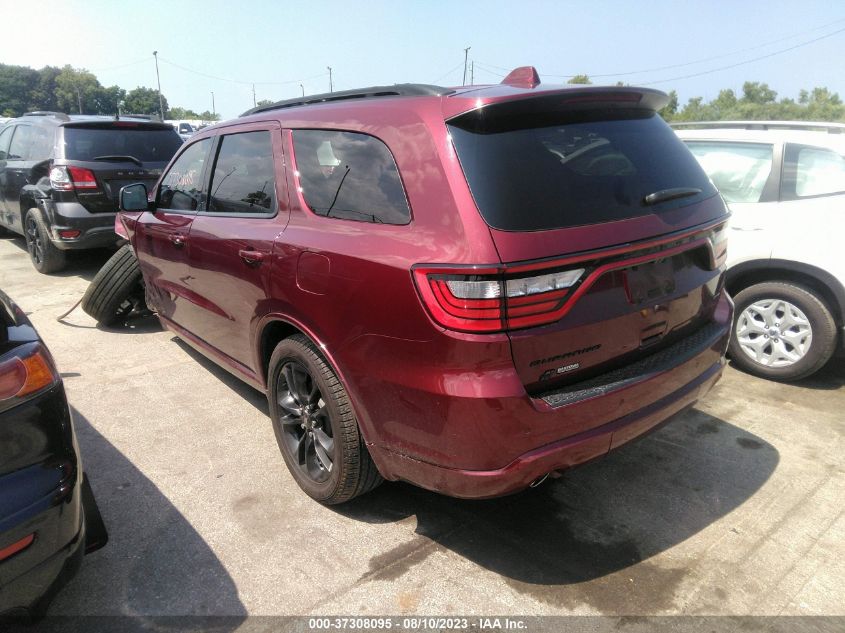 2022 DODGE DURANGO GT - 1C4RDJDG1NC134479
