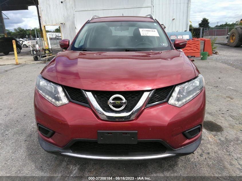 2016 NISSAN ROGUE SV - KNMAT2MV3GP626821