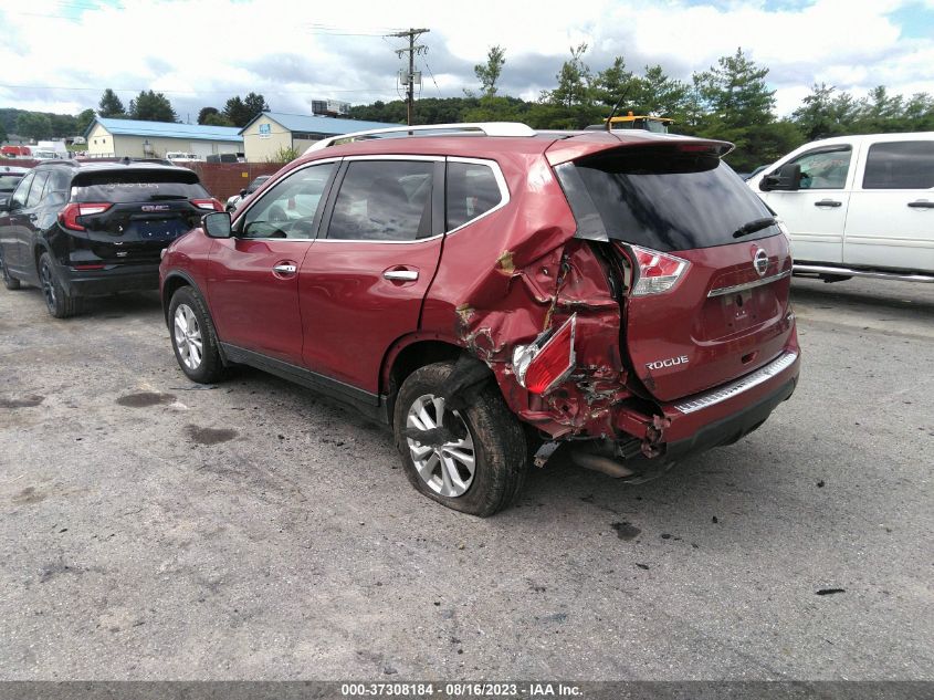 2016 NISSAN ROGUE SV - KNMAT2MV3GP626821