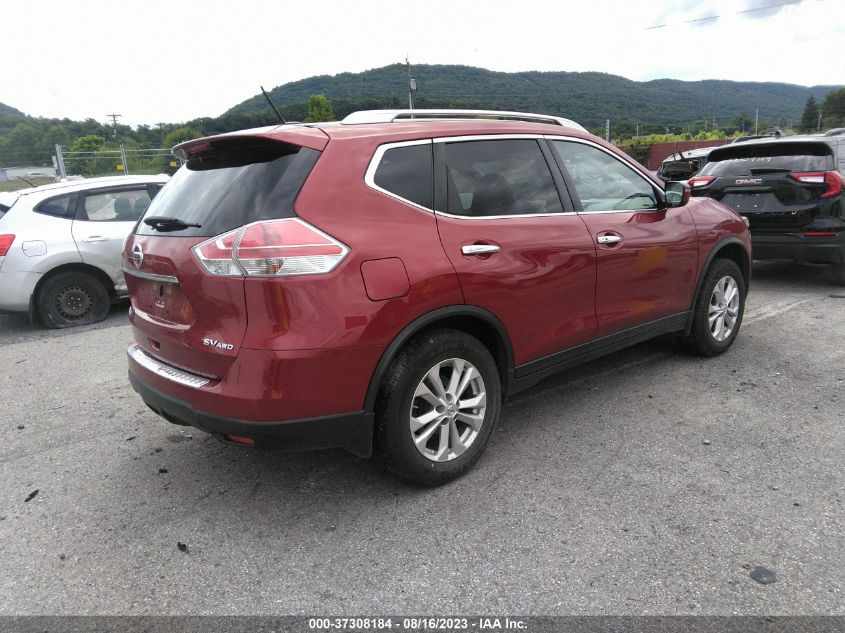 2016 NISSAN ROGUE SV - KNMAT2MV3GP626821