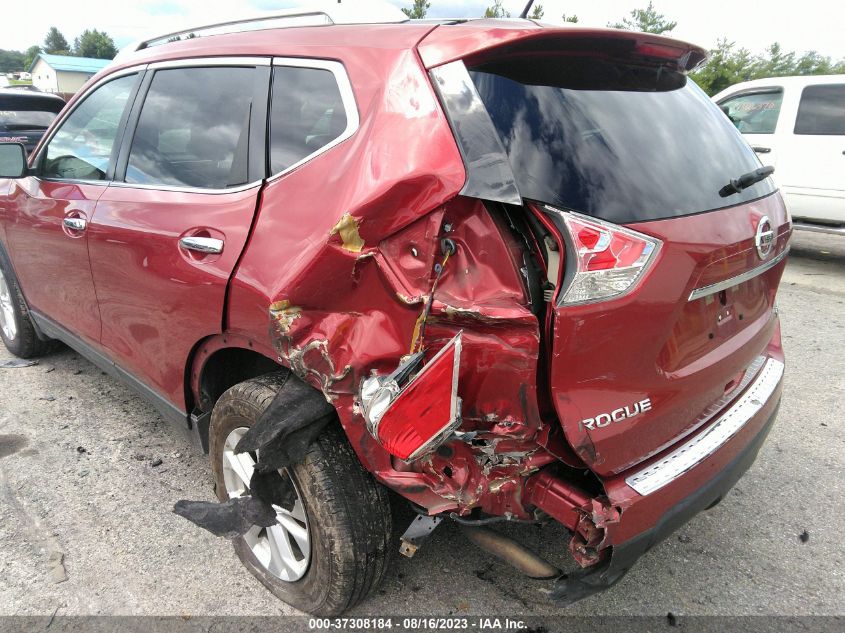 2016 NISSAN ROGUE SV - KNMAT2MV3GP626821