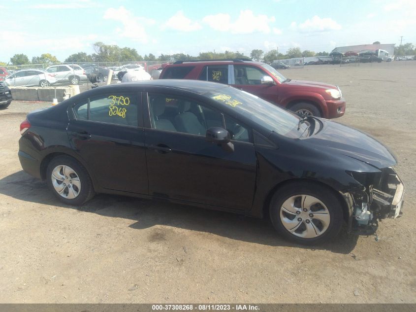 2013 HONDA CIVIC SDN LX - 2HGFB2F57DH587254