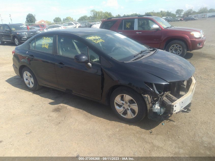 2013 HONDA CIVIC SDN LX - 2HGFB2F57DH587254
