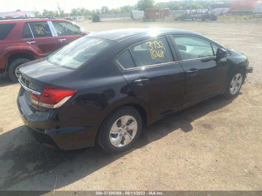 2013 HONDA CIVIC SDN LX - 2HGFB2F57DH587254