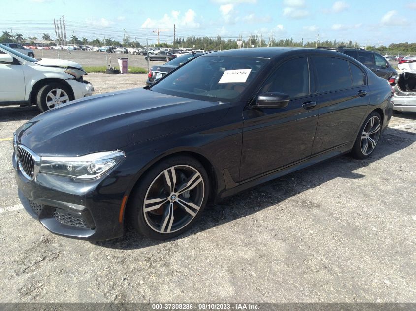 2019 BMW 7 SERIES 740I - WBA7E2C57KB217780