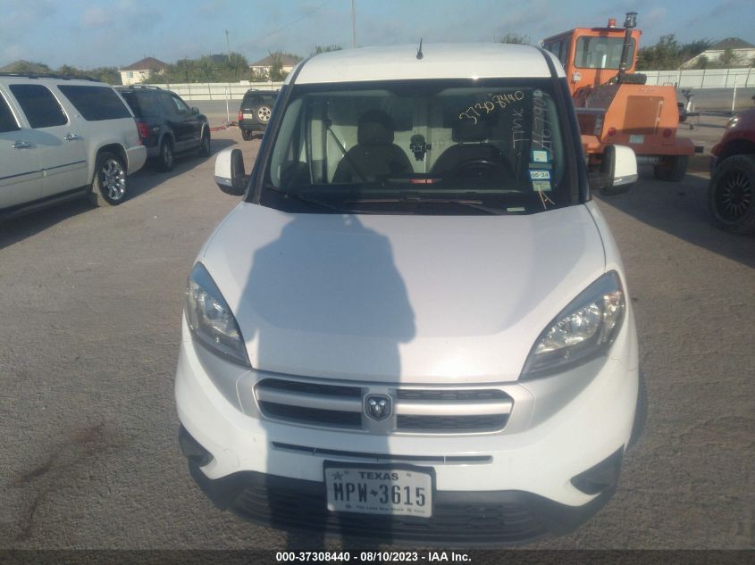 2015 RAM PROMASTER CITY CARGO VAN TRADESMAN SLT ZFBERFBT0F6A67909
