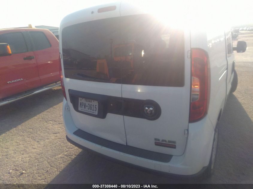 2015 RAM PROMASTER CITY CARGO VAN TRADESMAN SLT ZFBERFBT0F6A67909