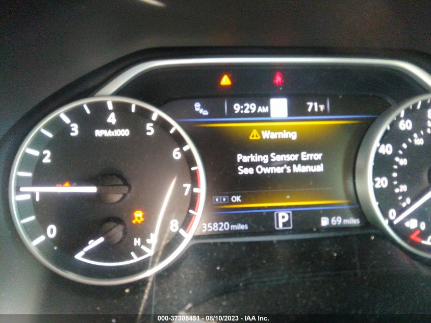 2020 NISSAN MAXIMA SL - 1N4AA6DV7LC366895