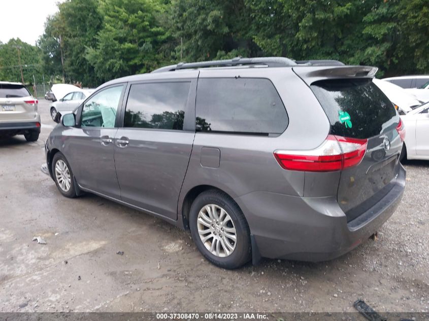 2015 TOYOTA SIENNA XLE/XLE AAS/LTD - 5TDYK3DC7FS619641
