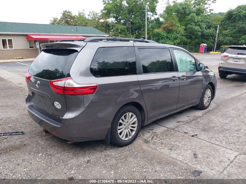 2015 TOYOTA SIENNA XLE/XLE AAS/LTD - 5TDYK3DC7FS619641