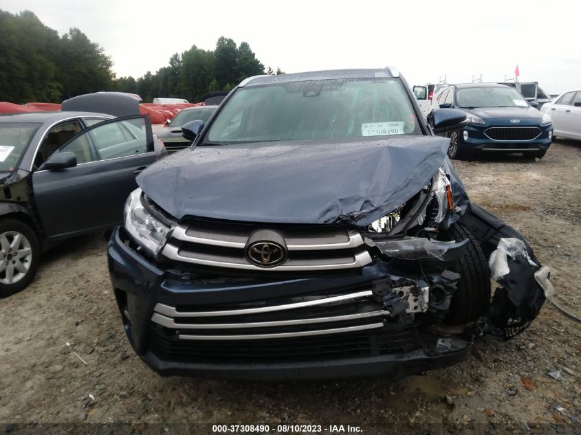 2019 TOYOTA HIGHLANDER SE/XLE - 5TDJZRFH5KS934120