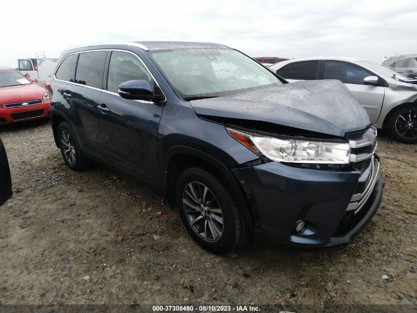 2019 TOYOTA HIGHLANDER SE/XLE - 5TDJZRFH5KS934120