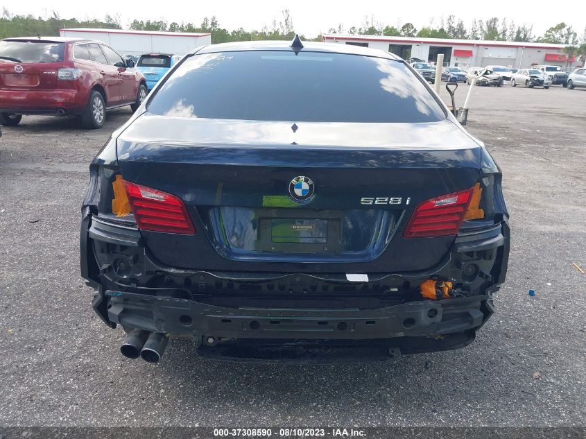 2014 BMW 5 SERIES 528I - WBA5A5C5XED505581