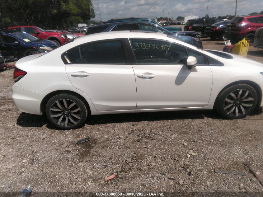 2015 HONDA CIVIC SEDAN EX-L - 19XFB2F97FE225201