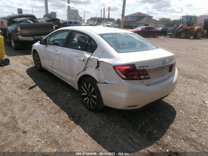 2015 HONDA CIVIC SEDAN EX-L - 19XFB2F97FE225201