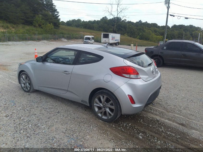 2016 HYUNDAI VELOSTER - KMHTC6AD9GU268861
