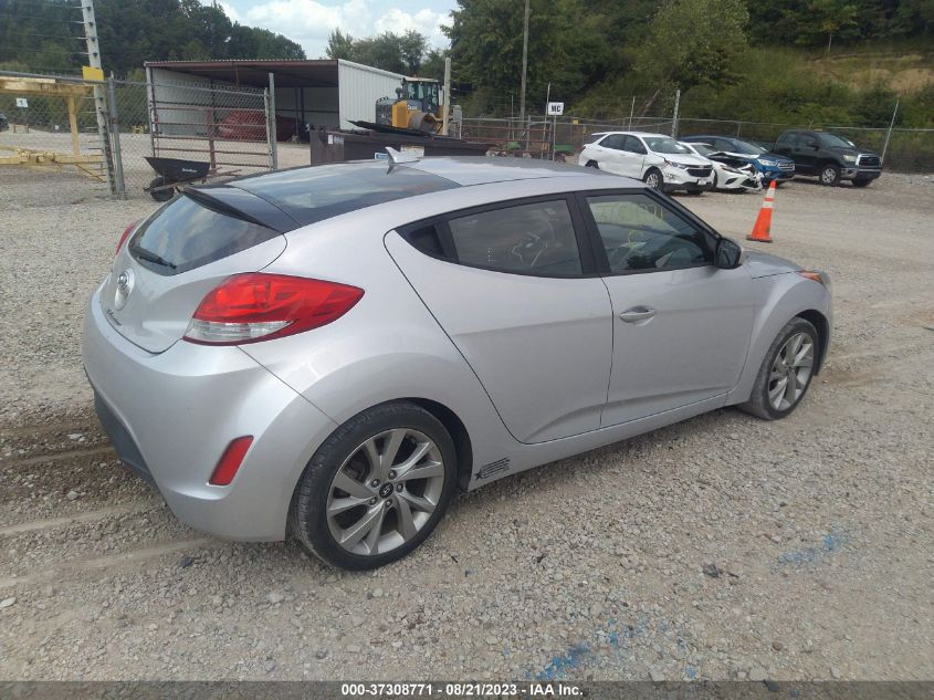 2016 HYUNDAI VELOSTER - KMHTC6AD9GU268861