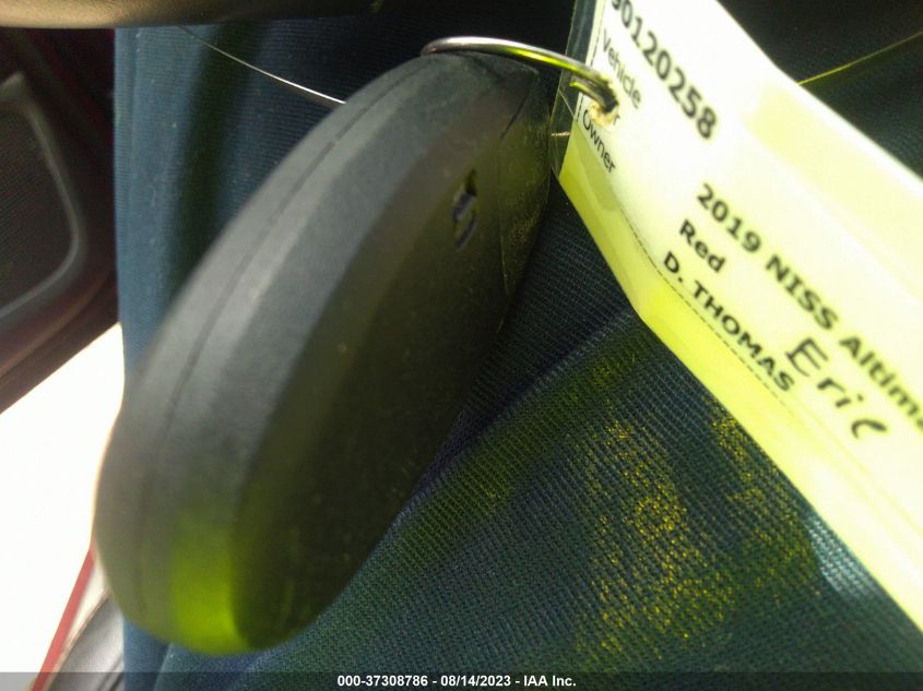 2019 NISSAN ALTIMA 2.5 SR - 1N4BL4CW0KN303346