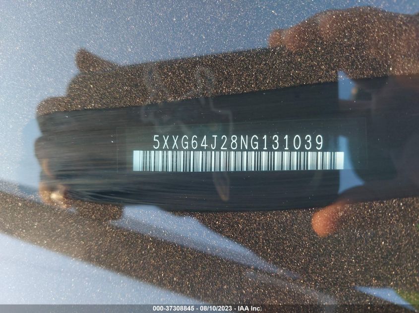 2022 KIA K5 GT LINE - 5XXG64J28NG131039