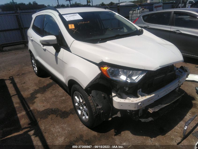 2019 FORD ECOSPORT SE - MAJ3S2GE1KC268583