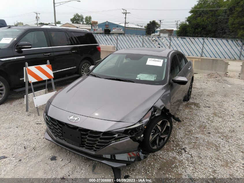 2023 HYUNDAI ELANTRA LIMITED - KMHLP4AG8PU587493