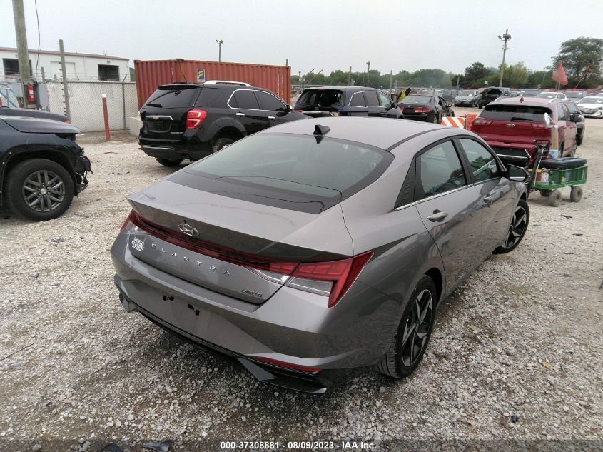 2023 HYUNDAI ELANTRA LIMITED - KMHLP4AG8PU587493